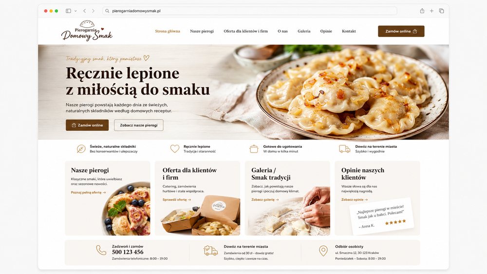 Producent pierogów