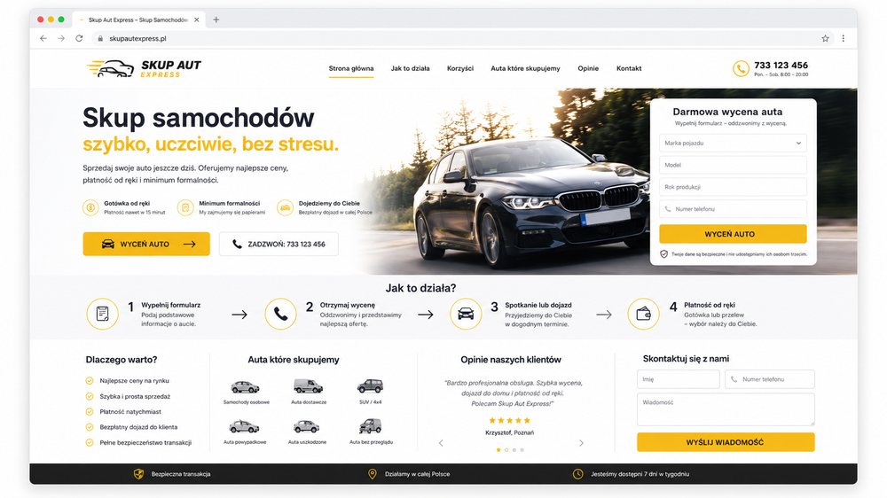 Skup samochodów